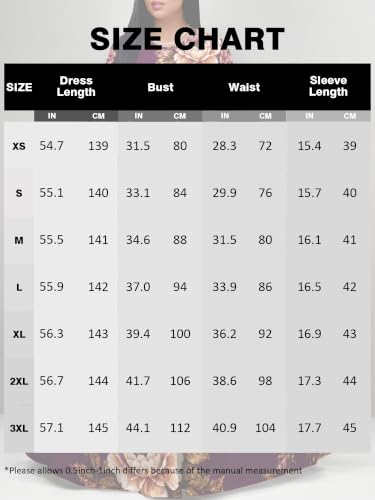 Image of Women Plus Size Long Sleeve V Neck Maxi Dress with Belt | Soft fabric relaxed fit three quarter sleeve v neck with pockets for party and daily wear