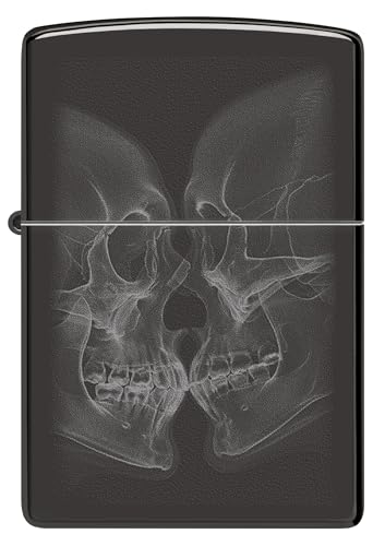 Encendedor Zippo X-Ray Kiss Negro Brillo miniatura 2