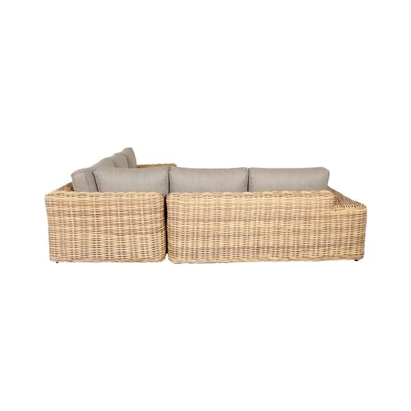 OUTLIV. Yate Ecklounge Geflecht Natur/Sand