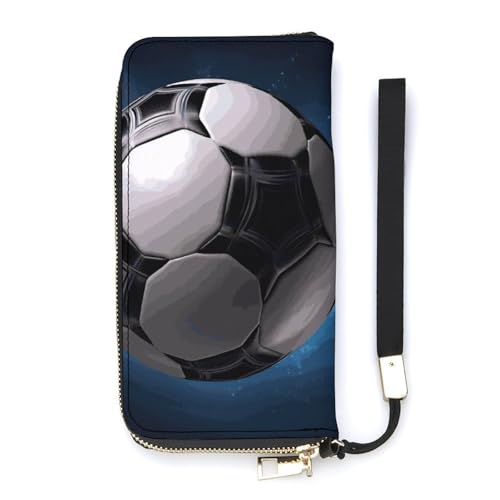 Portefeuille minimaliste long fin blanc en cuir synthétique homme femme pour cartes 20x10,5 cm