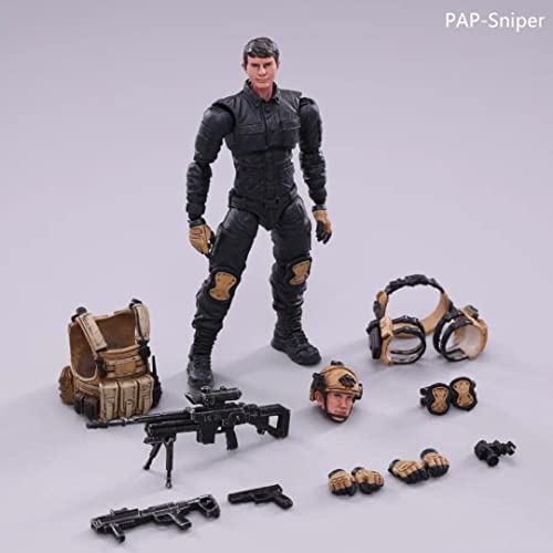 Joytoy 1/18 Action Figures Pap Special Force Sniper Figure Model (4.1Inch) #TOP2