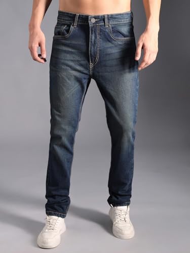Image of HIGH STAR Men's Mid Rise Regular Jeans