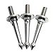 Produktbild Dellx 3Pcs 3/8 Zoll Stativfuß Spikes für Softer Looser Terrain Spikes for //Siri/, Etc.Tripod