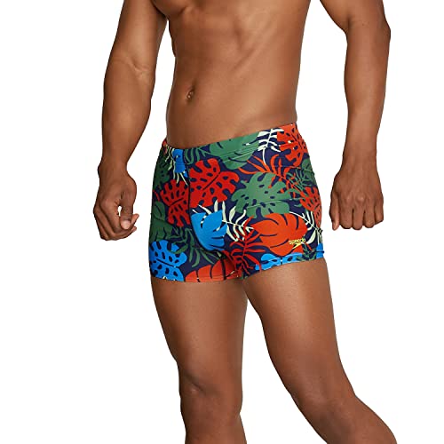 Speedo Men's Swimsuit Square Leg Printed - image 2