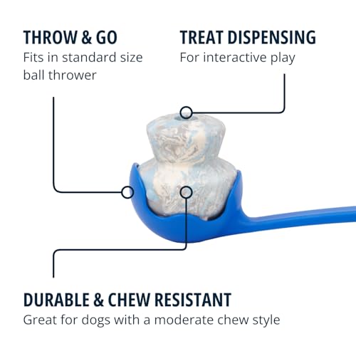RUFFWEAR Toadstool Dog Toy, Interactive Dog Chew Toy, Pet Safe Dog Treats Dispenser Ball - Image 3