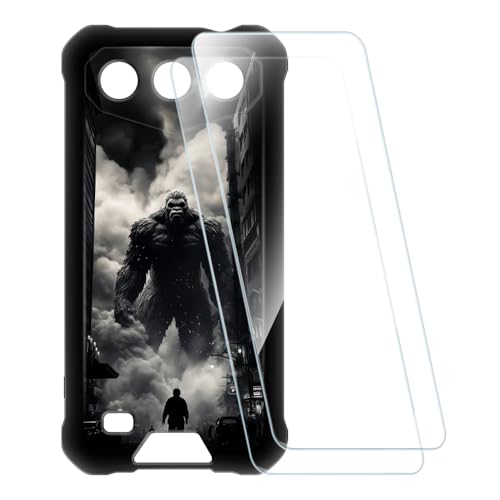 ESACMOT �v�����g�P�[�X + 2�������K���X�t�B���� Oukitel G3 �Ƃ̌݊�������, �Ռ��z���\�t�g�J�o�[ HD�N���A (�����X�^�[)