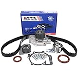 MOCA Timing Belt Kit w/Water Pump Compatible with Volvo, 06-13 for C70 II Convertible 2.4, 04-10 for S40 II (MS) 2.4, 01-07 for V70 Mk II (SW) 2.4, 03-06 for XC90 2.5T