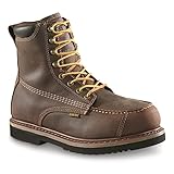 Guide Gear Hunting Boots for Men Waterproof Field Series Uplander, Brown, 10D (Medium)