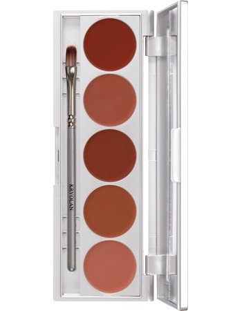 Kryolan1215 Lip Rouge Set 5 Colors Makeup Palette LRS131