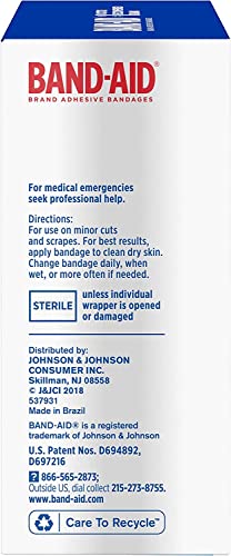 Image of BAND-AID Sheer Strips Assorted 80 Each (Pack of 2)