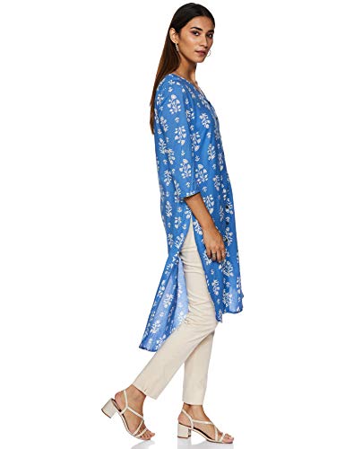 Image of Amazon Brand - Tavasya Women's Cotton 0 Kurti
