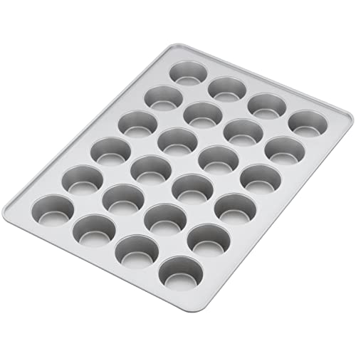 Wilton Baker's Best Non-Stick Bakeware Muffin Pan, 24-Cup, Steel #TOP2
