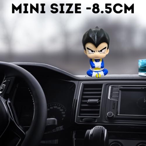 Image of FUNFOB Vegata Action Figure Mini Size Height -8.5cm Collectible PVC Multicolour | Vegeta -Look up