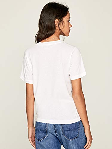 Pepe Jeans Optic White, T-shirt, Donna, Bianco