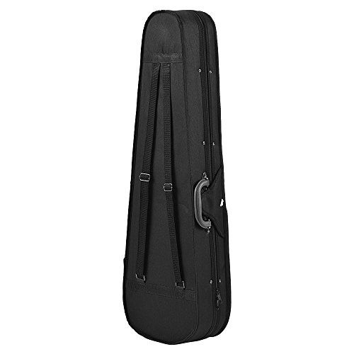 Chusui Violino profissional 4/4 tamanho completo em forma de triângulo caixa rígida e superleve com