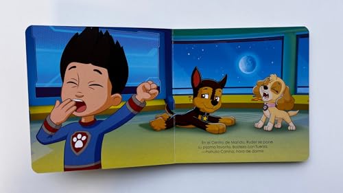 Paw Patrol | Patrulla Canina. Libro de cartón - Buenas noches, cachorros (Nickelodeon)