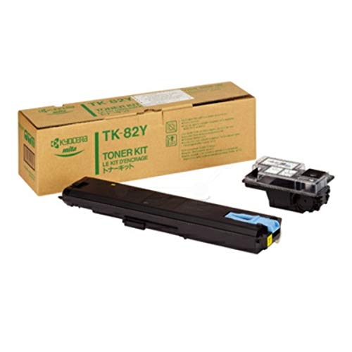 Toner jaune Kyocera TK-82Y pour remplacer votre consommable épuisé série 8000