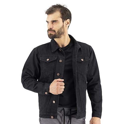 La mejor selección de Mezclilla Negra los preferidos por los clientes. 47 Chamarra de Mezclilla Premium Holstone Negro (M)