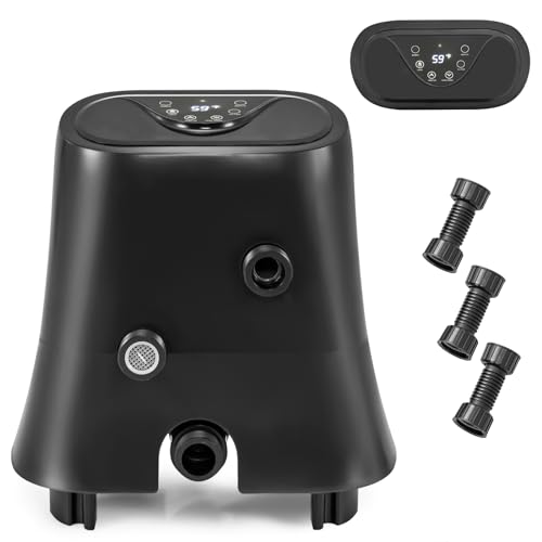 Goplus Electric Heater Pump for Inflatable Hot Tub, 1350W SPA Control Center for Bubble, Filtration...