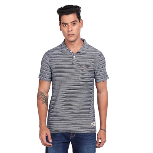 Image of Lee Men's Striped Regular Fit T-Shirt