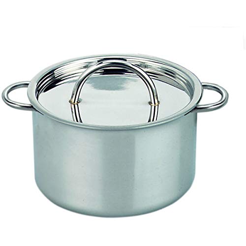 Preisvergleich Produktbild Edelstahl Henkeltopf m. Deckel 9cm