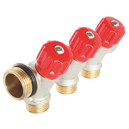 Somatherm 4015-03-20R 1 x Easy Lock Sani Collar, 3 Outlets 3/4-1/2m with Mini Valves, Other, Norme - Image 2