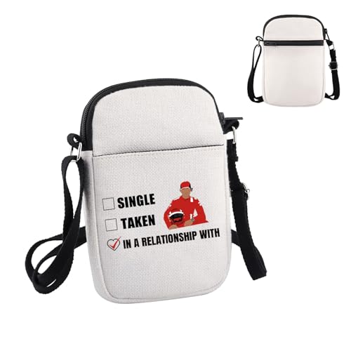 PWHAOO Car Racing Inspired Gift Car Racer Fan Crossbody Bag Travel Bag Racing Fandom Merch - Main Image