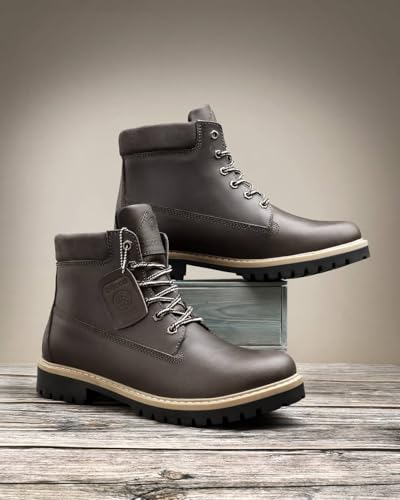 Image of Bacca Bucci Men Leather Hiking Boot