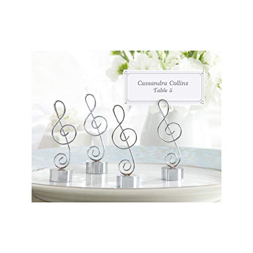 Vasara Lote de 20 Soporte Tarjetas Mesa Nota Musical
