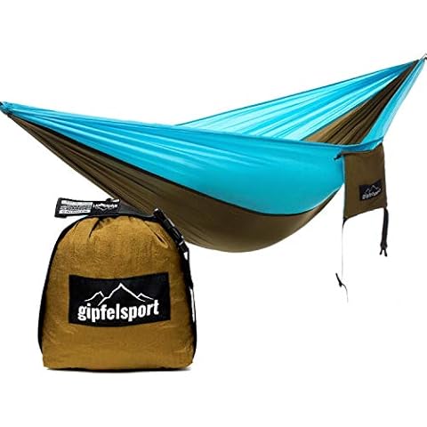 gipfelsport Hammock olive/light-blue Cover