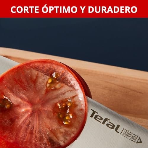 Miniatura 6 de Tefal Ice Force - Cuchillo Universal 11 cm, Acero Inoxidable | Tecnología Ice Force -120°C, Hoja Resistente a la Corrosión, Mango Remachado, Corte Preciso, Seguro y Duradero