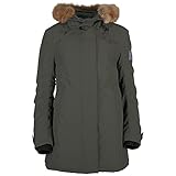 Pinkfarbenes Innenfutter Chiemsee Damen Blossom Parka, Climbing Ivy, S