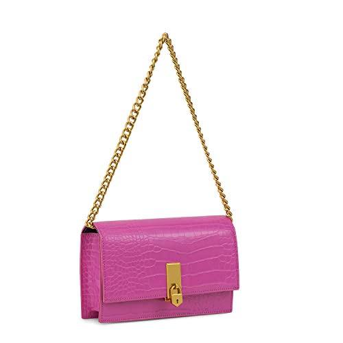 Image of Miraggio Mila Women's Shoulder Sling Clutch - Pink
