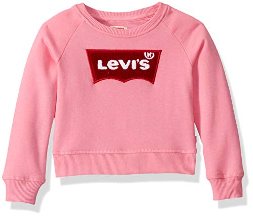 Big Crewneck Sweatshirt, Pink/Chenille 