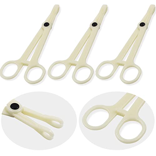 Lyuxzad Piercing Clamps 25Pcs Piercing Forceps Septum Forceps Clamps Rounded