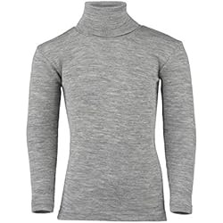 Estor Exterior Sol Engel Natur - Estor infantil (70% lana virgen, 30% seda, certificado GOTS), Hellgrau Melange, 140