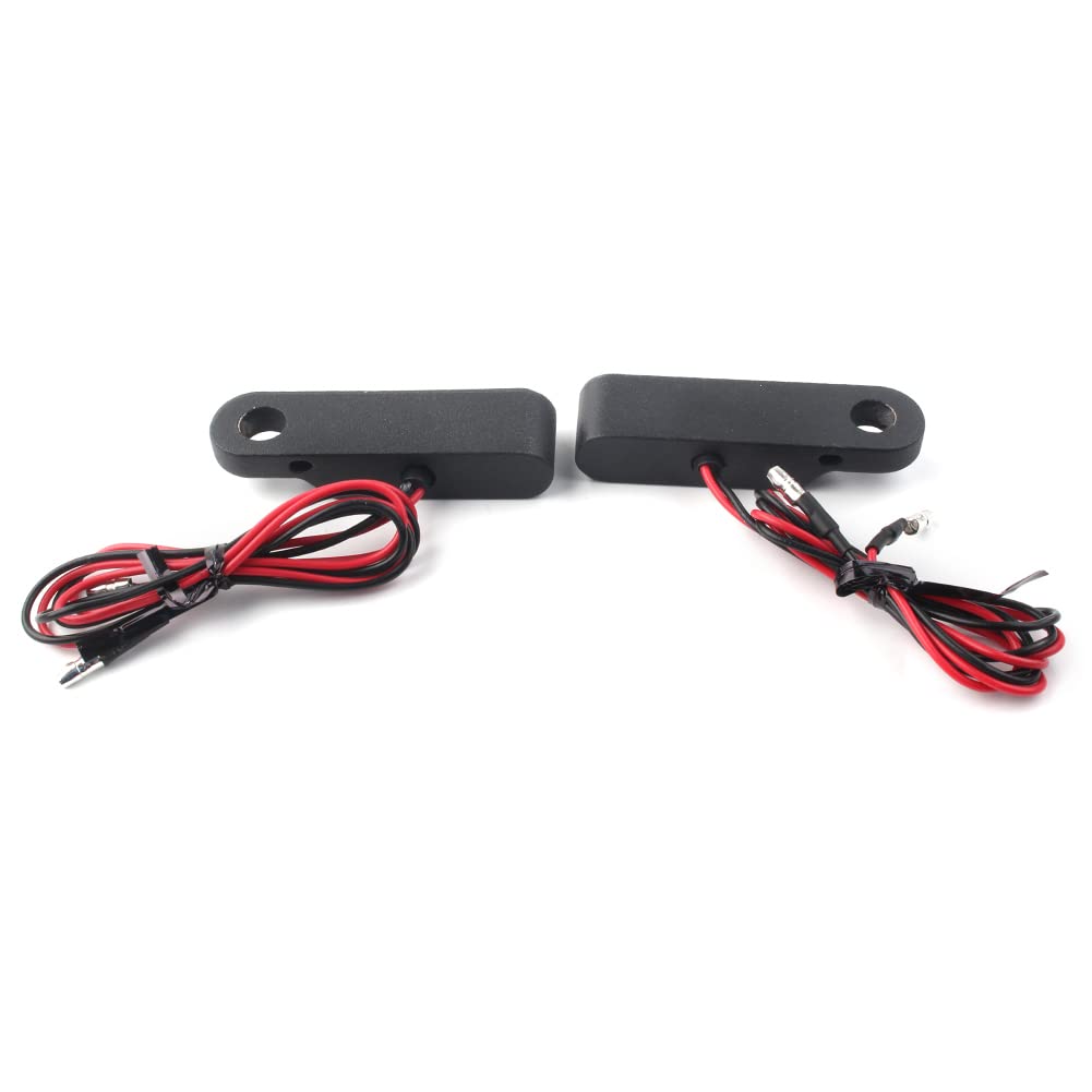 Cnfang4 LED Motorcycle Turn Signals Lights Blinker Indicator For Motorcycle with 12V Battery, with a 8mm bolt to hold it Yellow