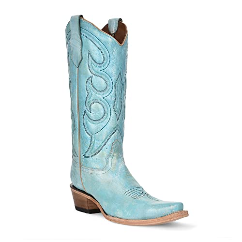 Corral Boots L5982 Sky Blue 6 B (M)