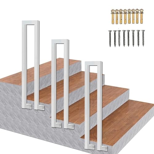 Rampes d'escalier extérieures pour sécuriser le perron des personnes âgées et enfants sur 2 ou 3 marches