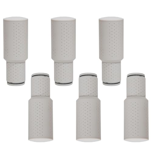 PUREBURG Ersatzkartusche kompatibel mit Dreo HM311 311S 524 524S Luftbefeuchtern # DR-HPA020, 4,7 cm D x 12,9 cm H, Entmineralisierungskartusche, beseitigt weißen Staub, 6 Stück