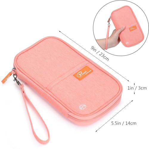 Image of VanFn RFID Travel Passport Wallet, Family Passport Holder, Trip Document Organizer P.Travel Series