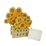 TIMMOR MAGIC 3D Pop Up cards Sunflower Gifts for Women Birthday Cards Mom Cards Greeting Cards (Sunf