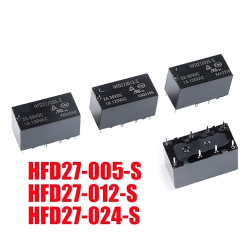 Relais miniature HFD27-012-S isoler circuit commande 12V DC - 2