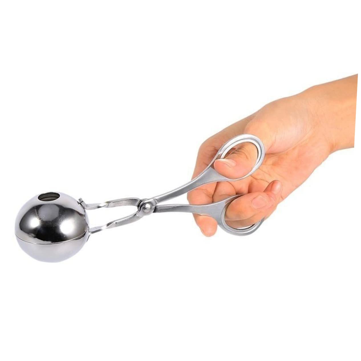 NAMOARLY 3pcs Stainless Steel Meatball Maker Tool Food Grade Meat Baller for Kitchen Cooking for Making Uniform Meatballs and Food Easy to Use and Clean