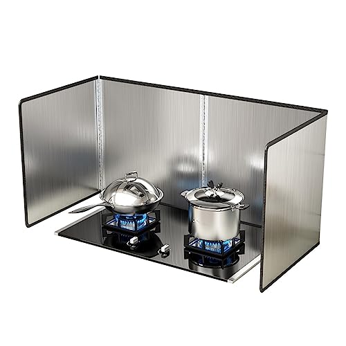 Evita grasa en la cocina con protector antisalpicaduras plegable