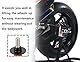 Lhbwhiz 2 Stück M10 SchwingeStänder,Motorrad Schwingenadapter,Universalschwinge Spools,für Lifting Pin Screw Rear Sliders,Kompatibel mit Duke 125 200 250 390 690 790 890 Motorradständer