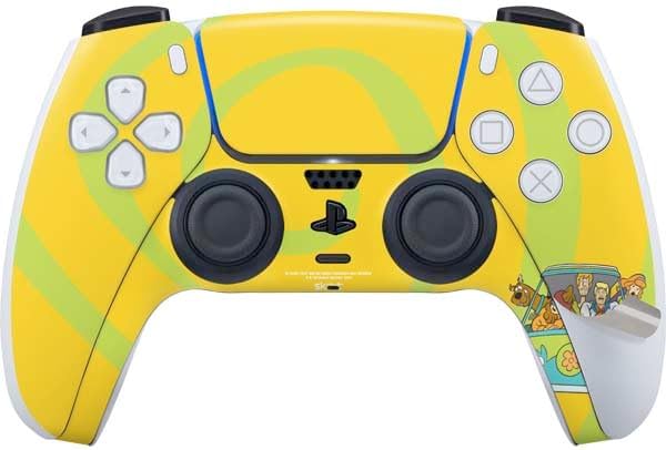 Skinit Decal Gaming Skin Compatible with PS5 Pro Bundle - Officially Licensed Scooby Doo Mystery Machine Van Design