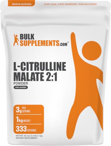 BulkSupplements L-Citrulline DL-Malate Powder