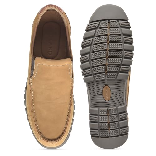 Image of Woodland Men's Leather Casual Shoes