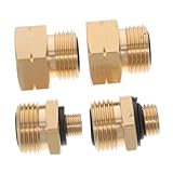 Toddmomy Propangastankadapter 4 Stück Eu Standard Für Campingkocher Und Gasherde Kompakter Gasflaschenadapter Mit Zuverlässiger Abdichtung Einfacher Anschluss Für Outdoor Grill Und Gasbefüllung